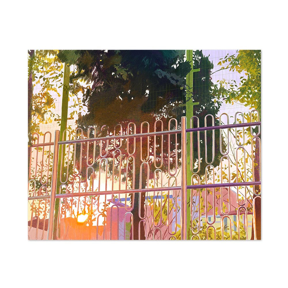 김새미 | Fence and Trees