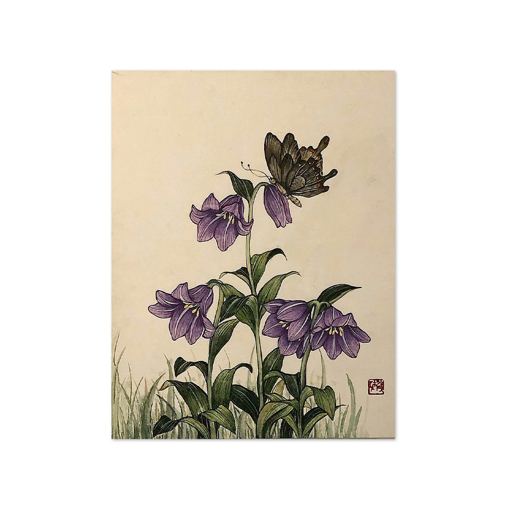 김시연 | 나비와 꽃