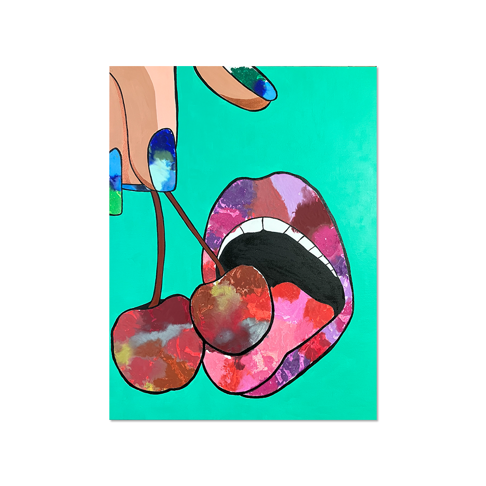 박민아 | Lips and cherries