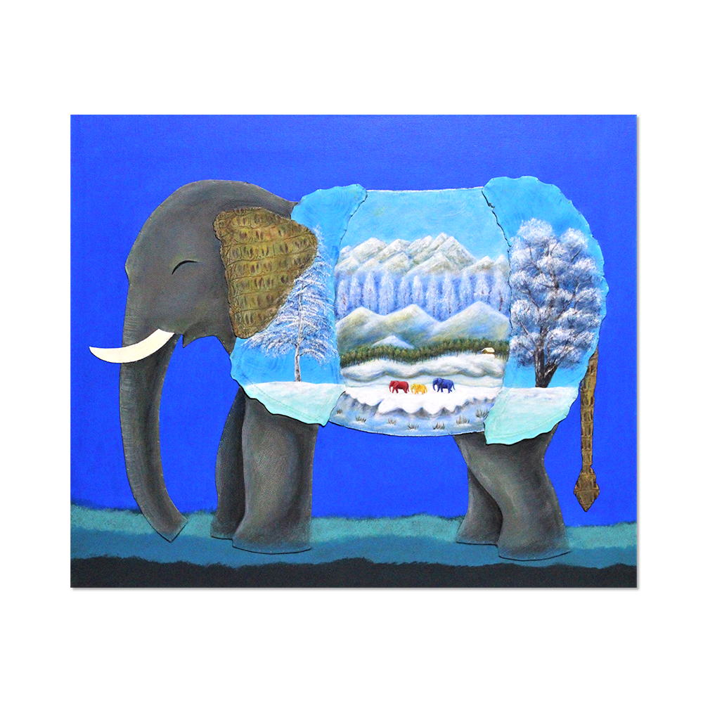 바켠 | winter vista elephant